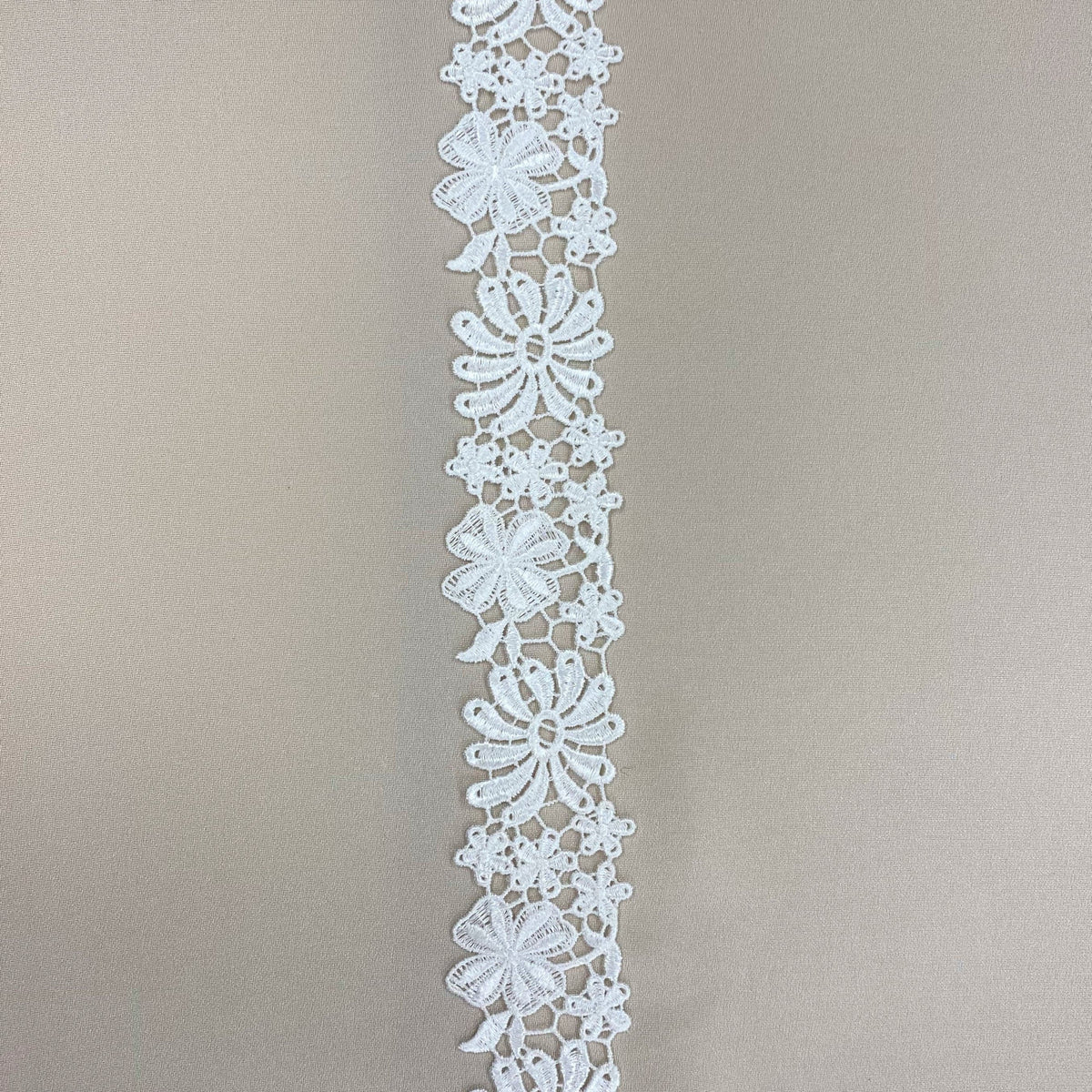 Floral Guipure Lace Trim (1646t) Ivory – Silk World