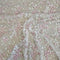 Embroidered Floral Tulle (LV13434) Ivory/Pink