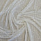 Beaded Cobweb Net LV13503 Ivory