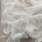 Remnant Polyester Tulle  White