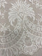 Fine Chantilly lace Trim (1382t) Ivory