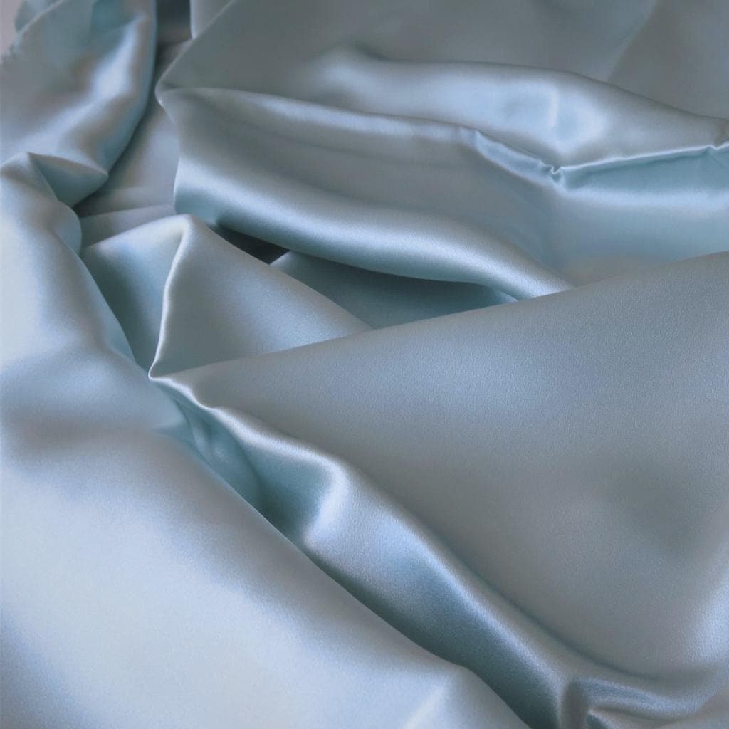 Sandwash Satin Pale Blue, Wholesale Fabric