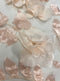 3D Floral tulle (G3900) Blush