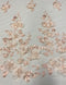 3D Floral tulle (G3900) Blush